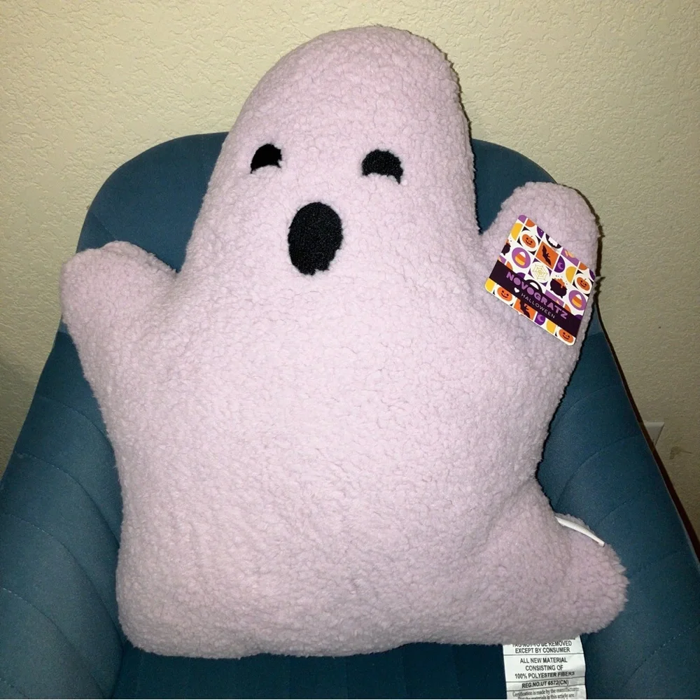 NWT Novogratz Lavender Ghost Pillow
